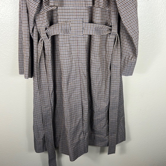 (SOLD) Everlane The Gathered Drape Trench in Plaid - Picture 14 of 14